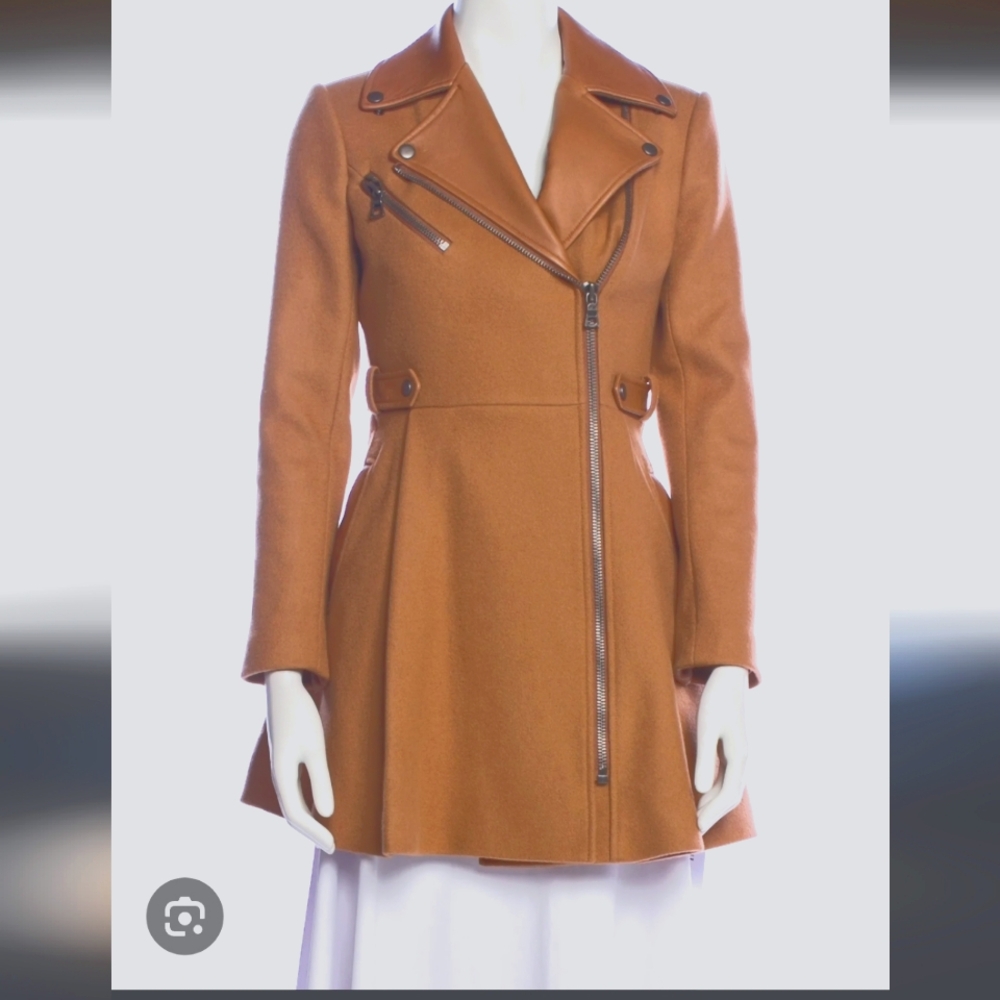 Alice and Olivia Virgin Wool Coat